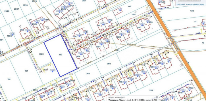 Działka Sprzedaż Warszawa Wawer Celulozy 3